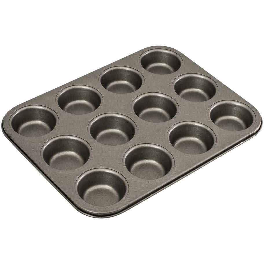 Bakemaster Muffin Pan - 12 Cup 35cm x 27cm