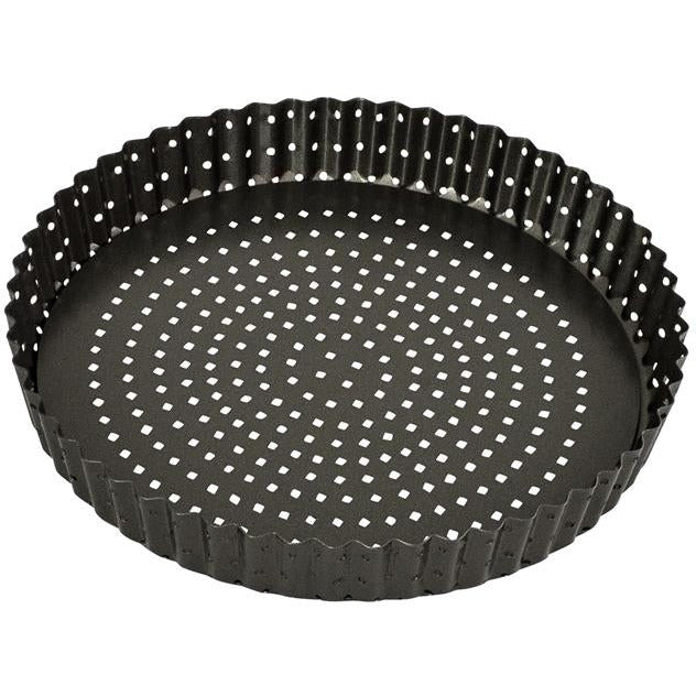 Bakemaster Perfect Crust Loose Base Quiche Pan - 25cm x 3.5cm