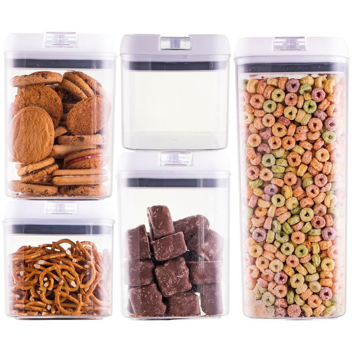 Avanti Flip Top Storage Container - 5 Piece Set