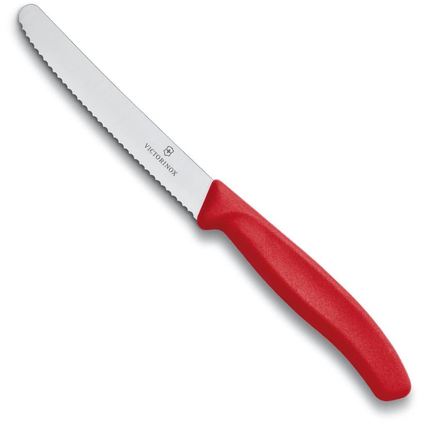 Victorinox Tomato and Sausage Knife 11cm - Red
