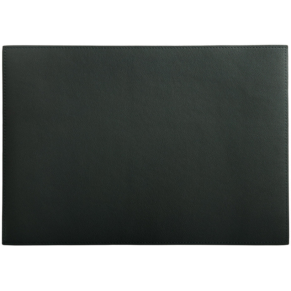 Maxwell and Williams Table Accents Leather Look Cowhide Placemat 43x30cm Charcoal