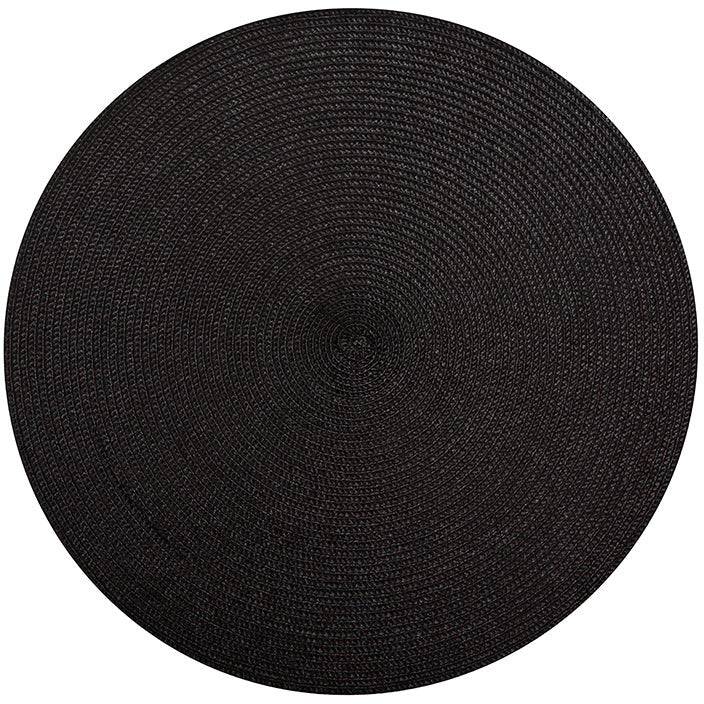 Maxwell and Williams Table Accents Round Placemat 38cm Black