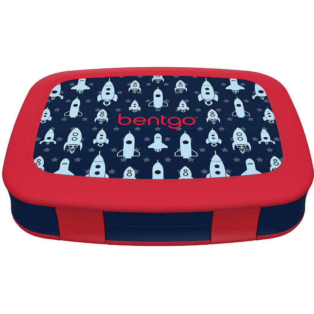 Bentgo Kids Print Leak-Proof Bento Lunch Box - Space Rockets