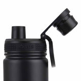 Insulated Challenger Bottle with Screw Cap 550ml Black