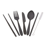 Appetito 6 Piece Stainless Steel Travellers Cutlery Set