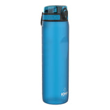Quench Water Bottle Blue Ion8 logo visable