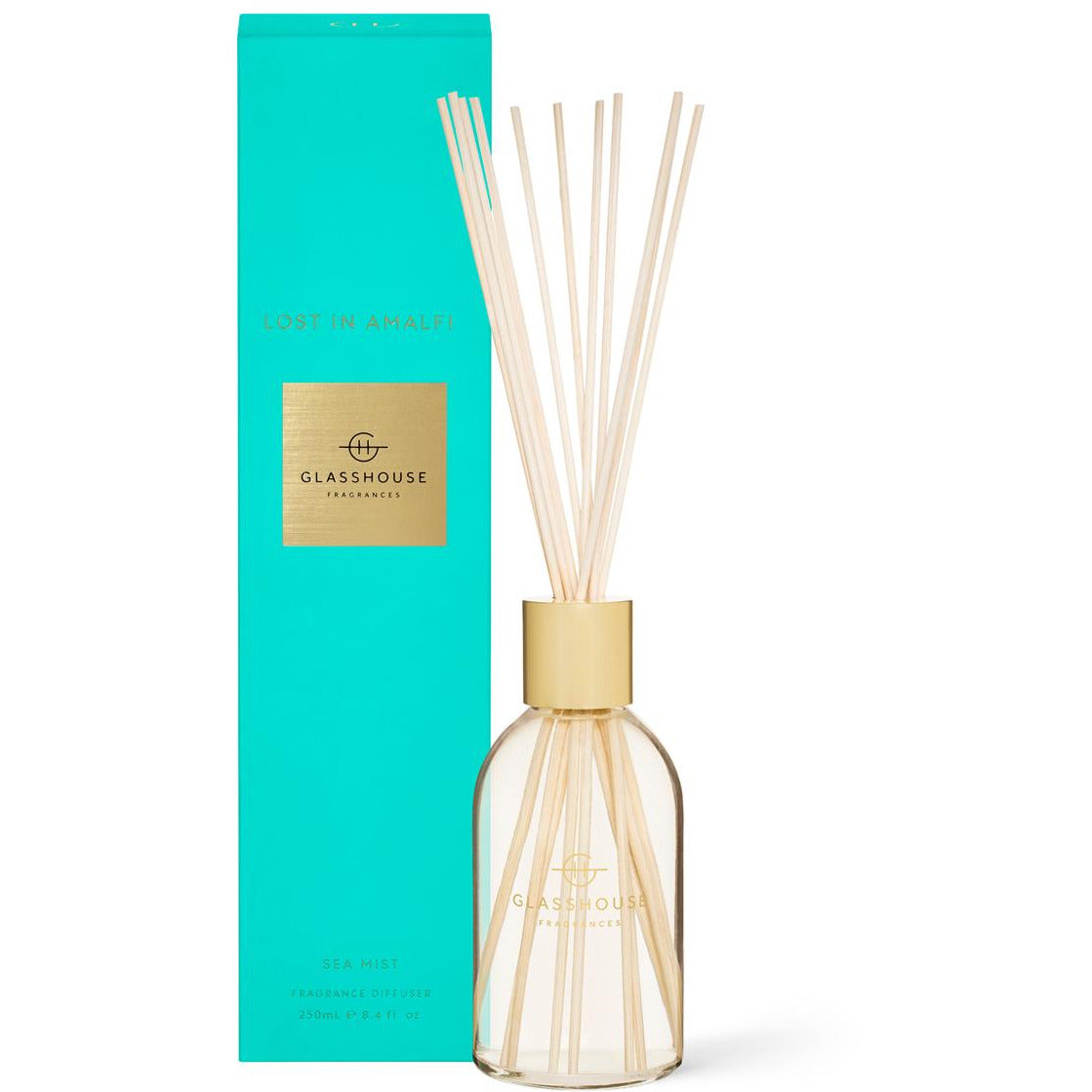 Glasshouse Lost In Amalfi - Sea Mist 250ml Diffuser