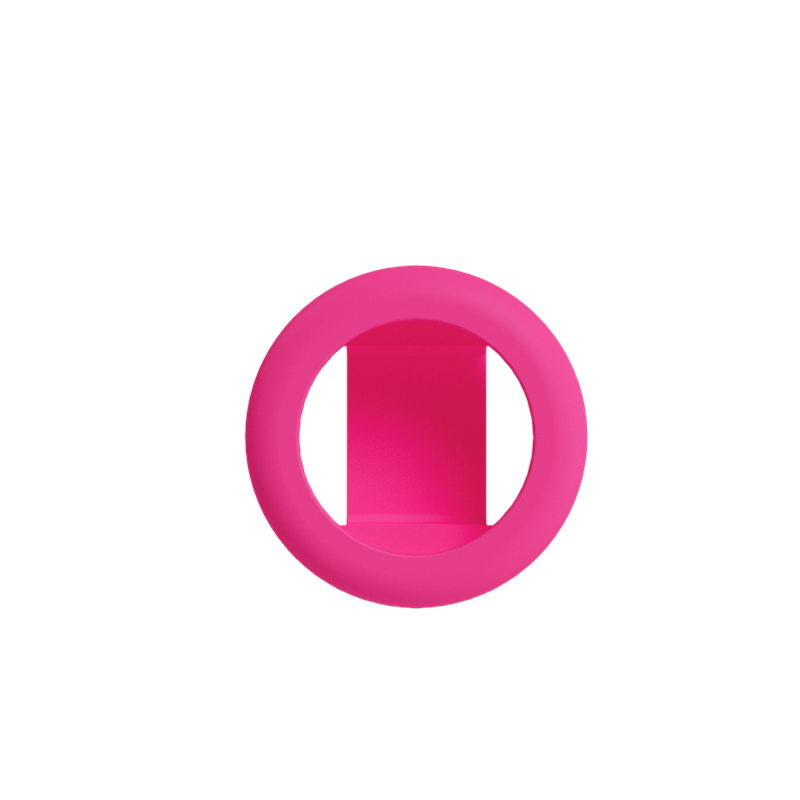 Frank Green Pet AirTag Holder Medium - Neon Pink