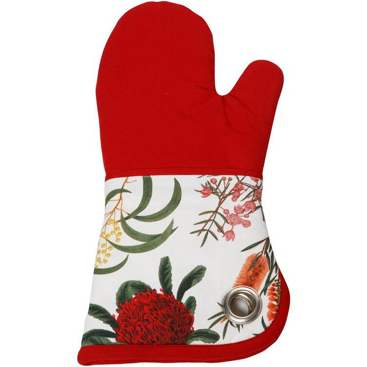 Maxwell & Williams Royal Botanic Garden Oven Glove - Red