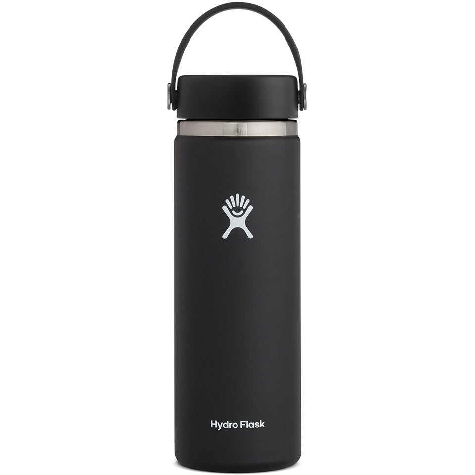 Hydro Flask 20oz Wide Mouth Flex Cap - Black