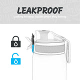 Quench Motivat Water Bottle - Leakproof Lid