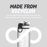 Quench Motivat Water Bottle made from Recyclon