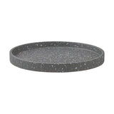 Maxwell & Williams Livvi Terrazzo Round Serving Tray 36cm Charcoal Gift Boxed