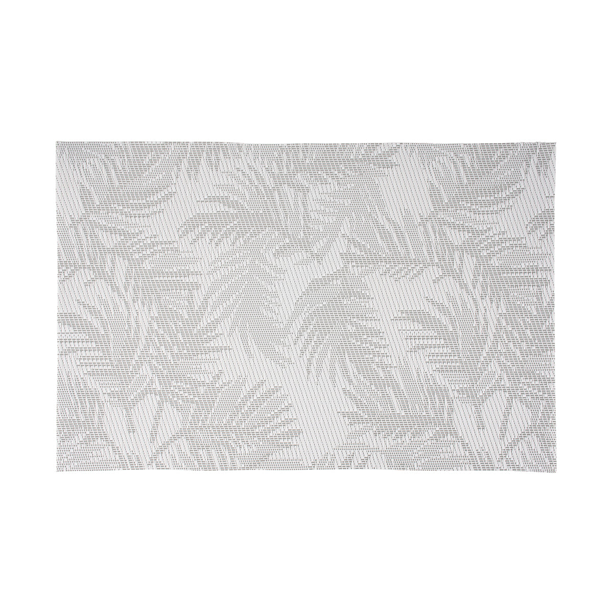 Maxwell and Williams Table Accents Placemat 45x30cm Frond Silver White