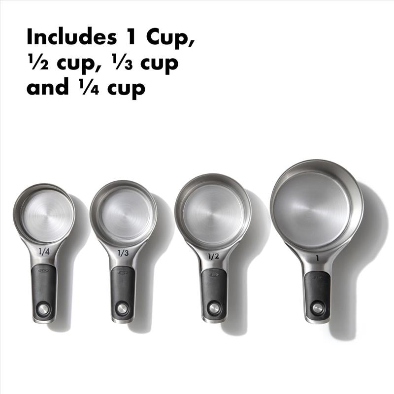 OXO Good Grips 4 Piece Stainless Steel Measuring Cup Set