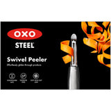 OXO STEEL Swivel Peeler