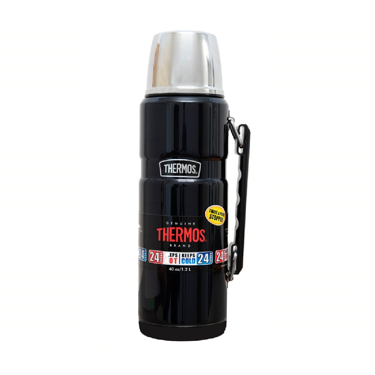 Thermos Stainless King Vacuum Insulated Flask 1.2L - Midnight Blue