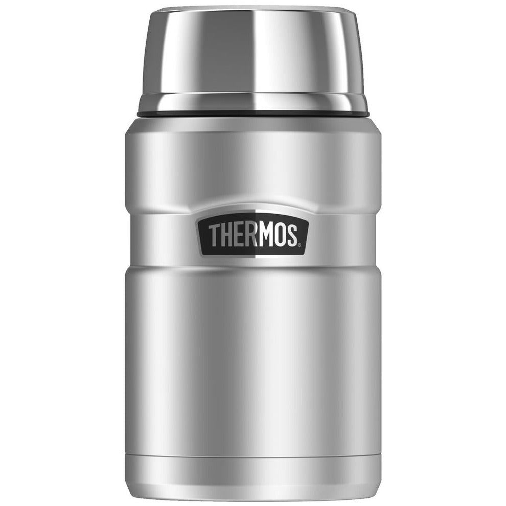 Thermos Stainless King Vacuum Insulated Food Jar 710ml - Stainless Finish