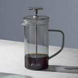 Maxwell & Williams Blend Glass French Press Coffee Plunger 350ml - Charcoal