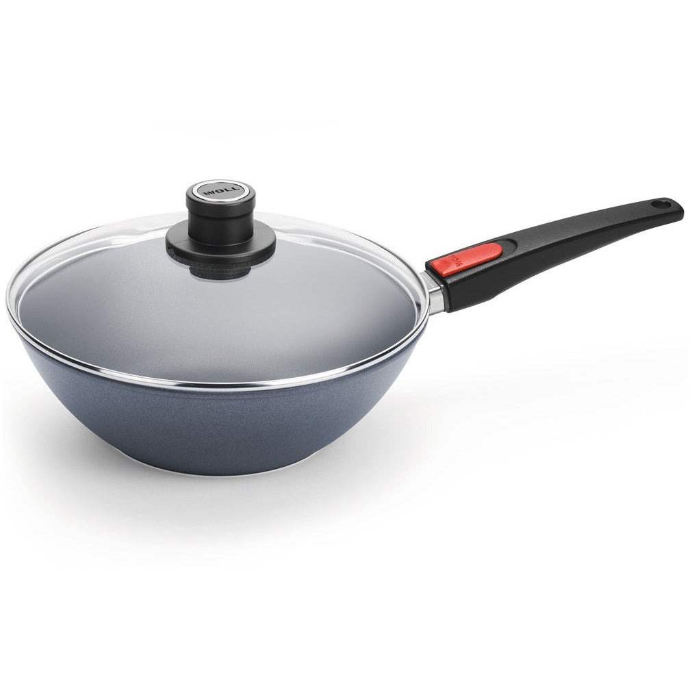 WOLL Diamond Lite Detachable Handle Induction Wok 30cm With Lid
