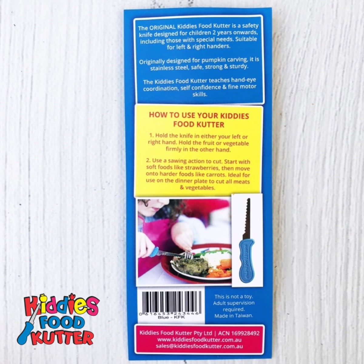Kiddies Food Kutter Kiddies Food Kutter Blue