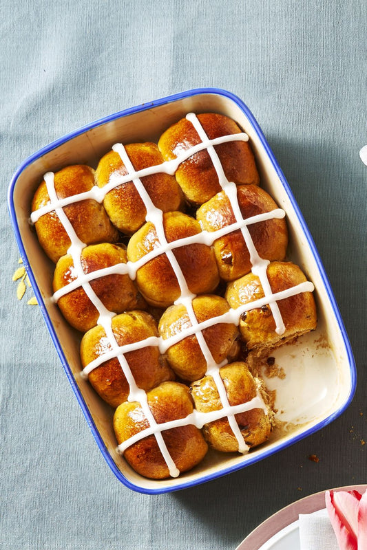 Irresistible Iced Hot Cross Buns