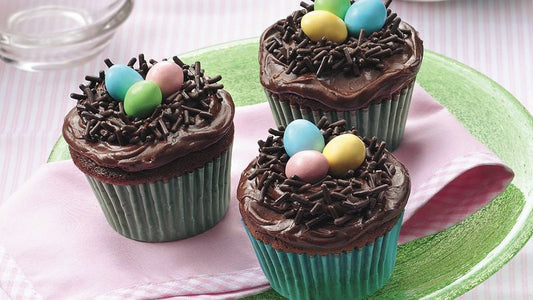 Easter Choc-Chip Cupcakes