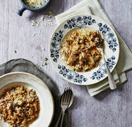 Charming Chicken & Porcini Risotto