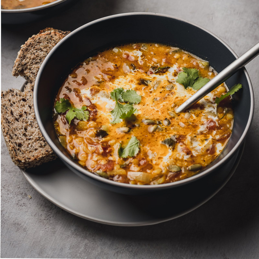 Lovely Lentil, Bacon & Vegetable Soup