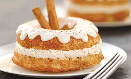 Apple Cider Baked Cake Donuts