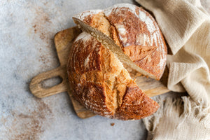 Black Sesame Khorasan Bread
