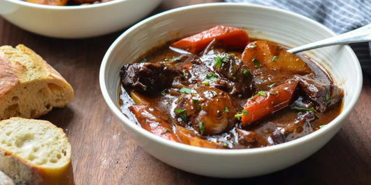 Beef Stew with Carrots & Potatoes