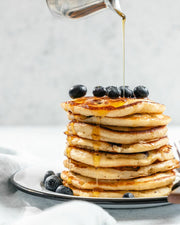 Vegan blueberry pancakes 