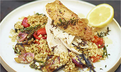 Jamie Oliver's Lemon & Thyme Roast Chicken