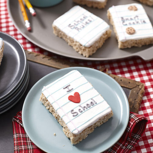 Back to School Cereal Bars