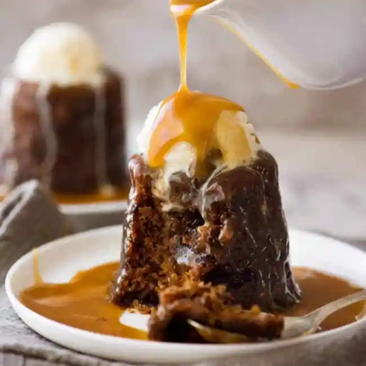 Sticky Date Pudding with Butterscotch Sauce