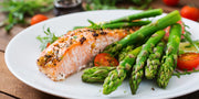 Rosemary Roasted Salmon with Asparagus & Potatoes