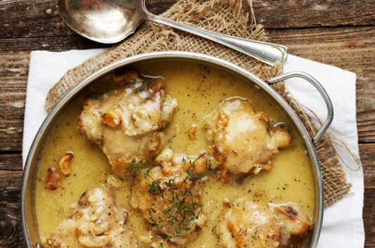 One Pot Irresistible Simmering Chicken
