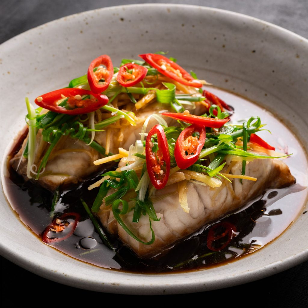 Steamed Ginger Chilli Fish