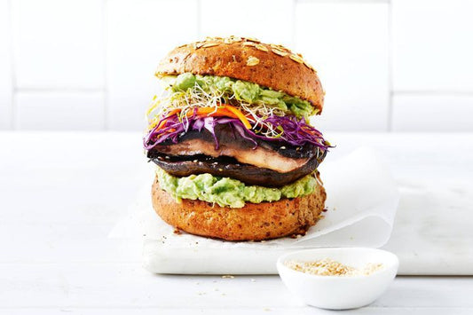 Magnificent Asian-Style Mushroom Burgers
