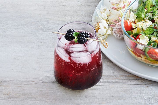 Blackberry & Vanilla Cocktail 