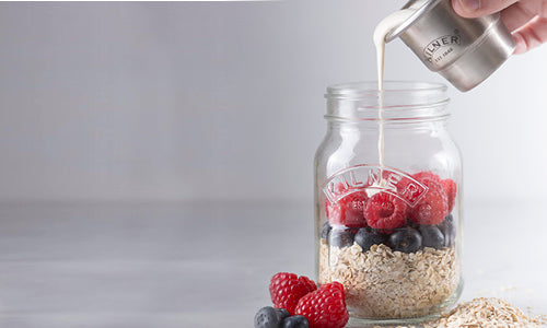 Kilner Snack On The Go Jar - Breakfast Oats