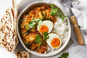 Homey Lentil, Mushroom & Egg Curry