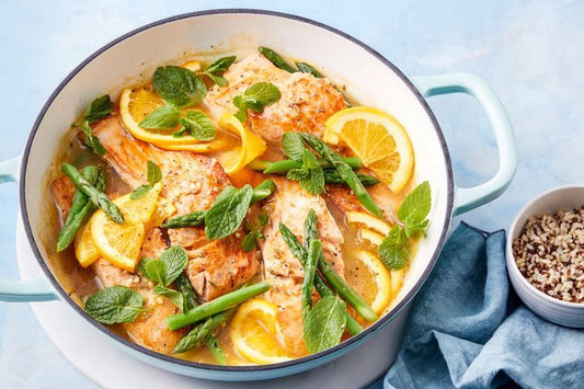 One-Pot Sticky Salmon