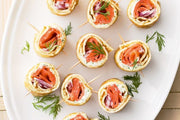 Sensational Smoked Salmon & Cream Cheese Rolls