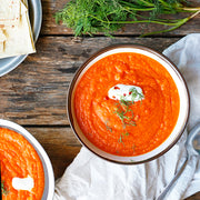 Spicy Carrot & Corn Soup