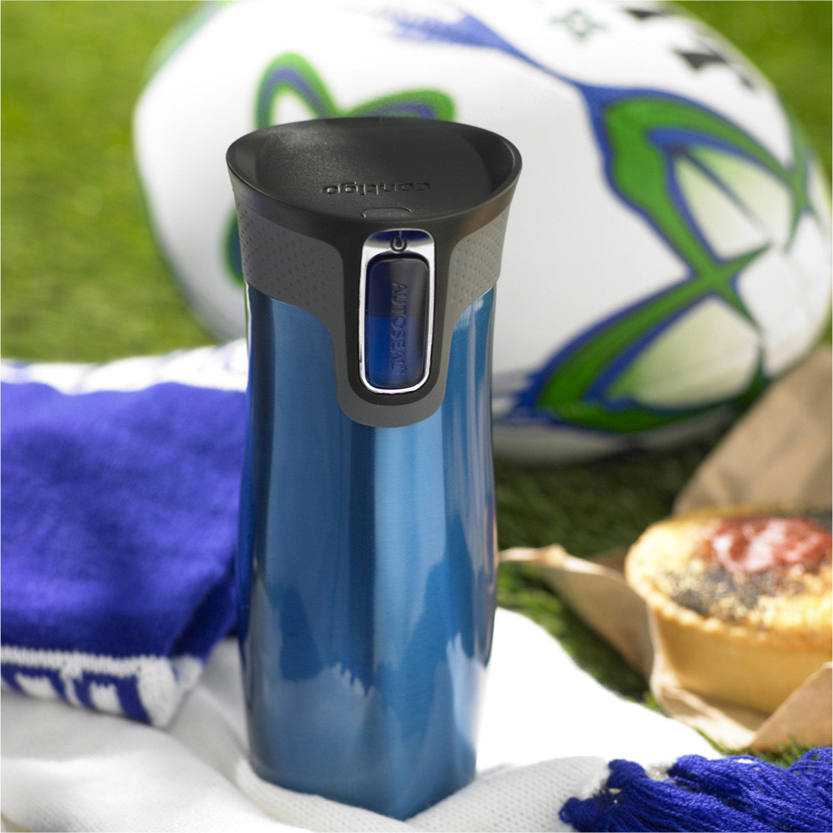 Contigo travel mugs and water bottles