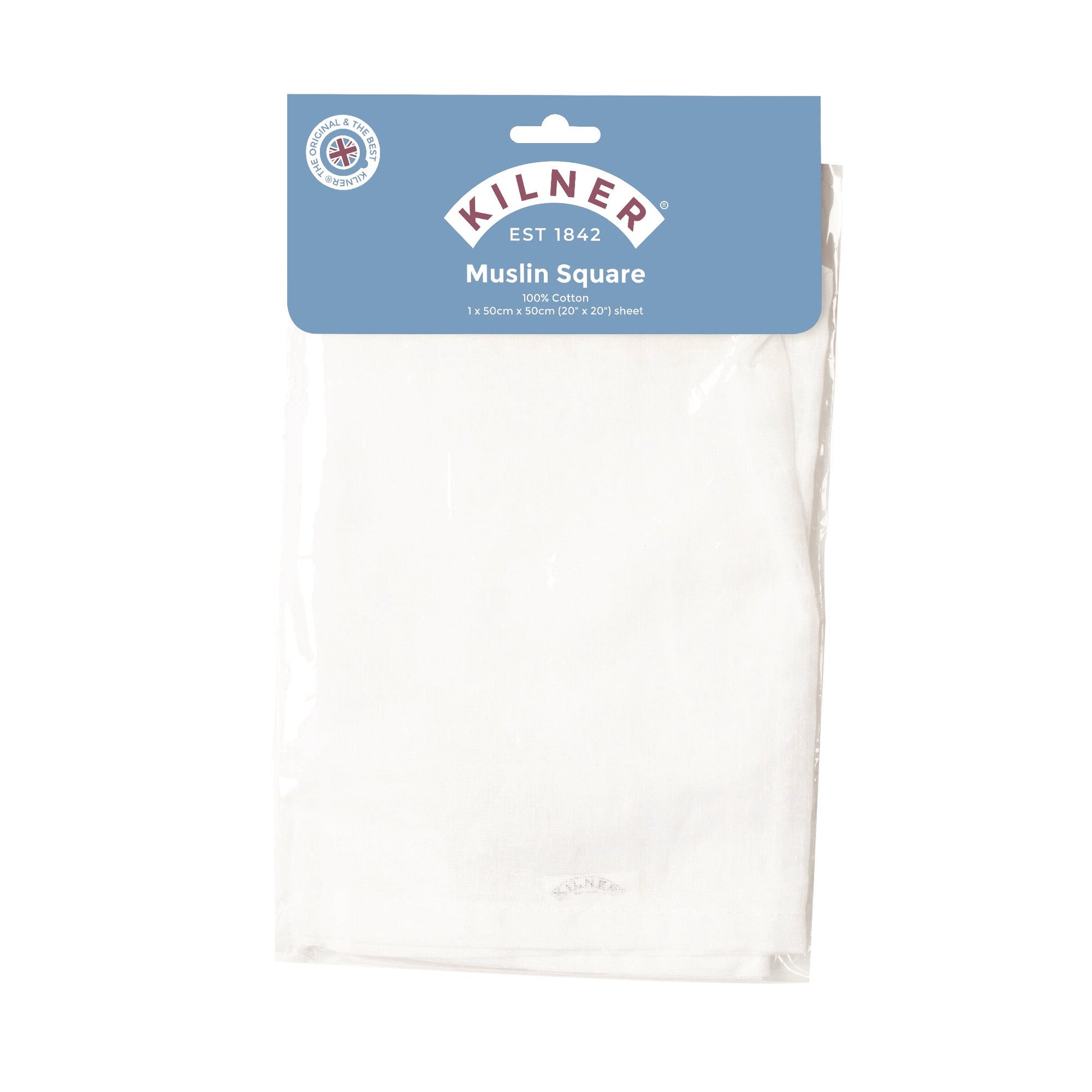 Kilner Muslin Square 50x50cm 100% Cotton