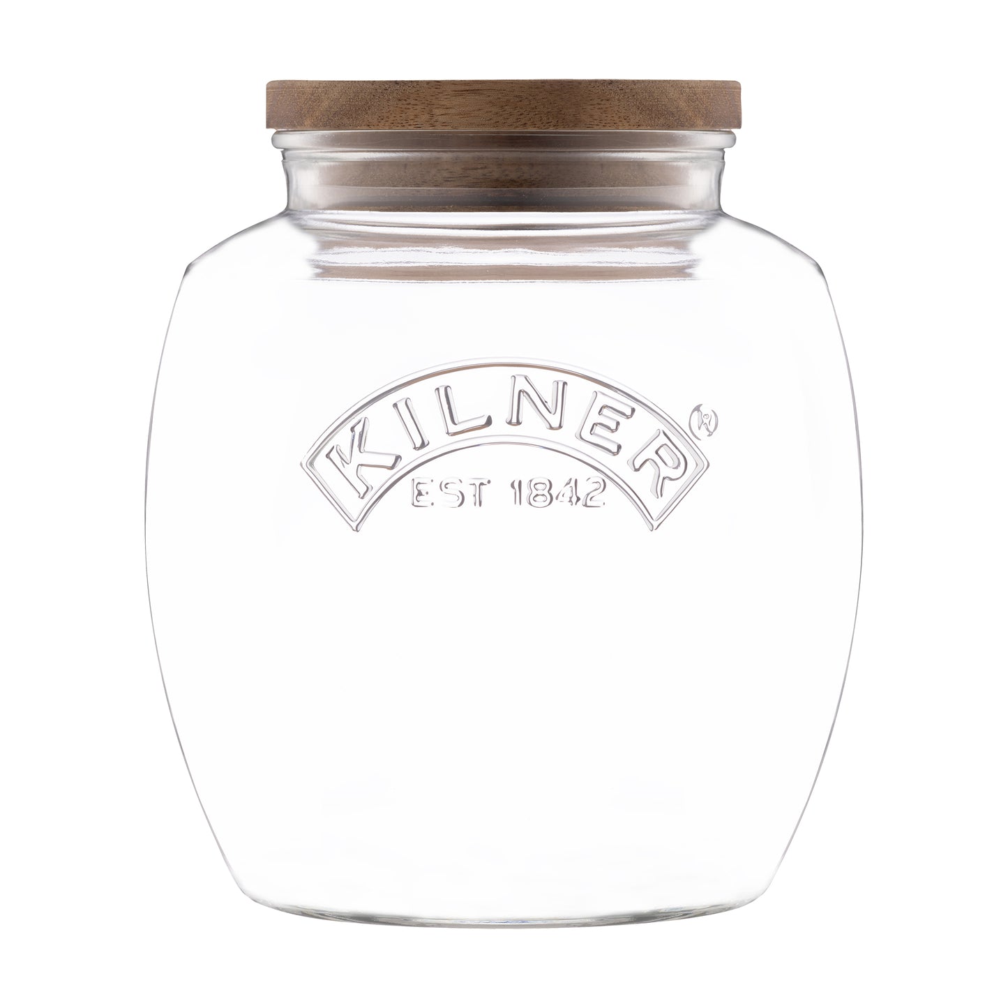 Kilner Universal Jar with Wooden Lid 2L