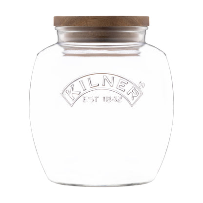 Kilner Universal Jar with Wooden Lid 2L